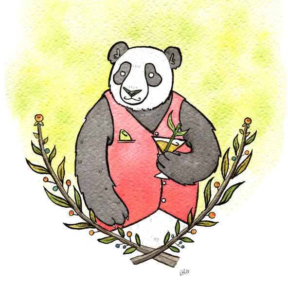 Drinking Bears: Panda Martini