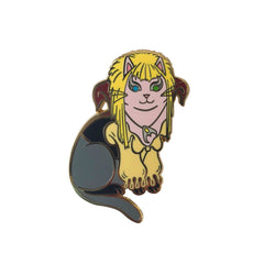 Goblin King Cat Enamel Pin