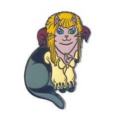Goblin King Cat Enamel Pin