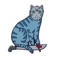 Camp Killer Cat Hard Enamel Pin