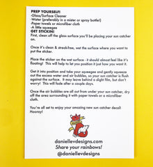 Cat and Pumpkin Rainbow Maker Decal