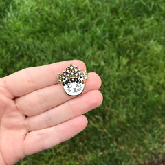 Empress Cat Enamel Pin