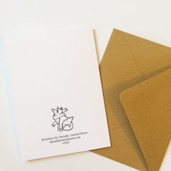 Penguin Croquet Card