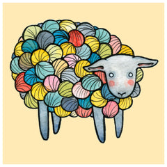 Colorful Yarn Sheep