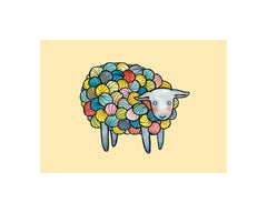 Colorful Yarn Sheep