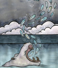 Hippo Feathers
