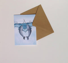 Love Narwhals Card
