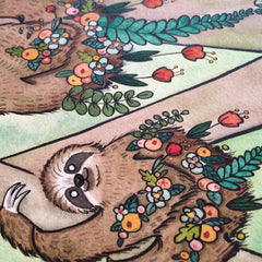 Sloth Garden - Extra Large