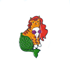 Mermaid Cat Enamel Pin