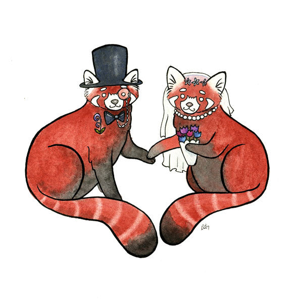 Red Panda Wedding