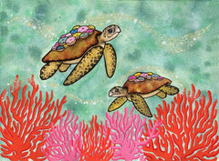 Sea Turtles and Doughnut Barnacles