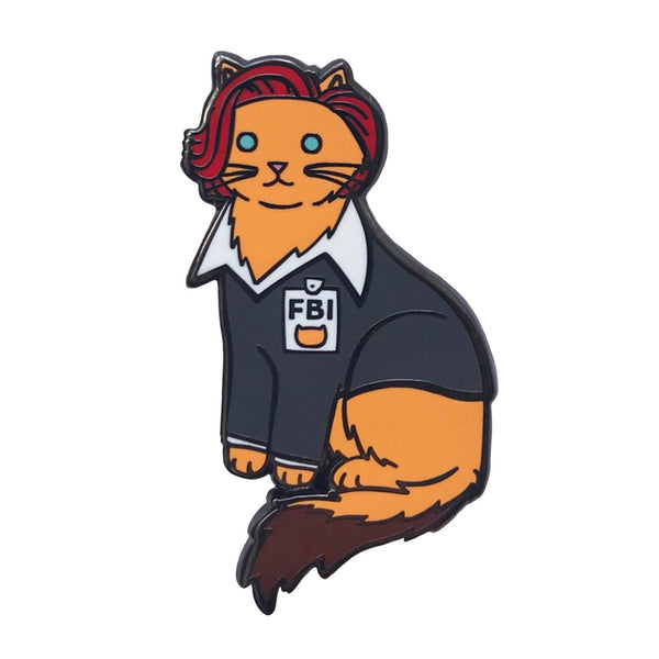 FBI Cat Enamel Pin