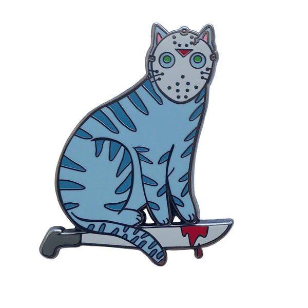 Camp Killer Cat Hard Enamel Pin