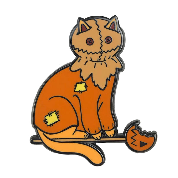 Halloween Cats 2021:  Trick or Treat Cat Enamel Pin