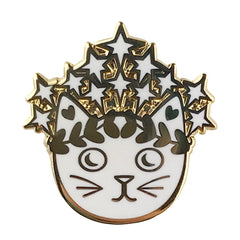 Empress Cat Enamel Pin