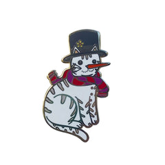 Snow Cat enamel pin SALE