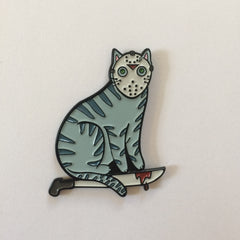 Camp Killer Cat Soft Enamel Pin