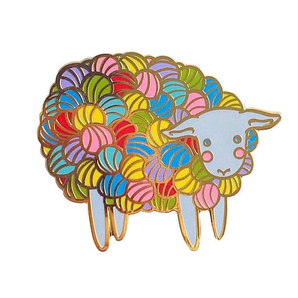 Yarn Sheep Enamel Pin