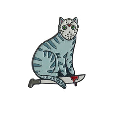 Camp Killer Cat Soft Enamel Pin